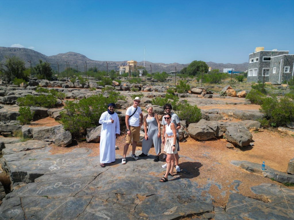 Guests exploring Oman with Zahrat Muscat Tours